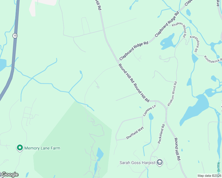 map of restaurants, bars, coffee shops, grocery stores, and more near 168 Round Hill Road in Greenwich