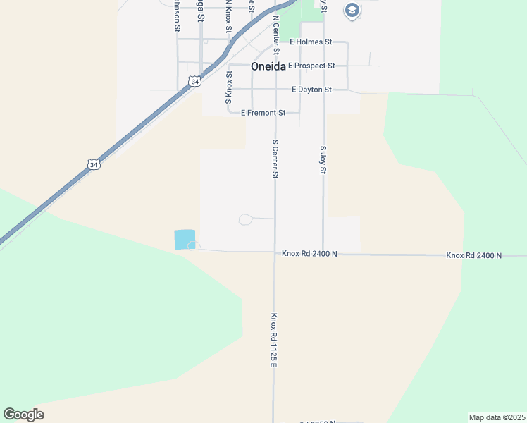 map of restaurants, bars, coffee shops, grocery stores, and more near 242-812 South Center Street in Oneida