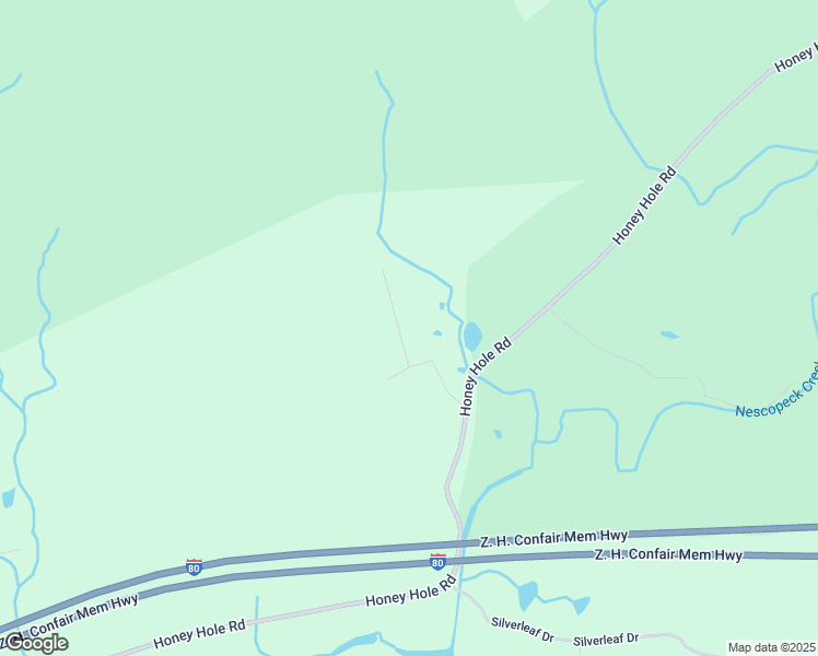 map of restaurants, bars, coffee shops, grocery stores, and more near Honey Hole Road in Drums