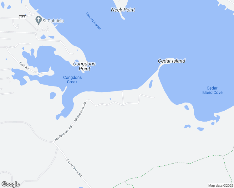 map of restaurants, bars, coffee shops, grocery stores, and more near 47B South Ferry Road in Shelter Island