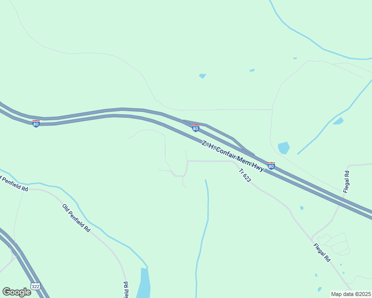 map of restaurants, bars, coffee shops, grocery stores, and more near 716 Knepp Road in Clearfield