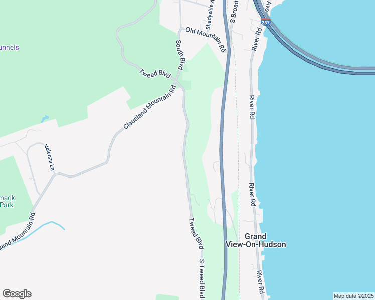 map of restaurants, bars, coffee shops, grocery stores, and more near 29 Tweed Boulevard in Nyack