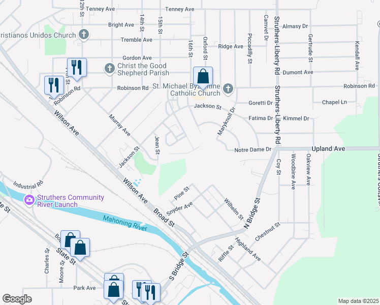 map of restaurants, bars, coffee shops, grocery stores, and more near 204 Hamilton Street in Campbell