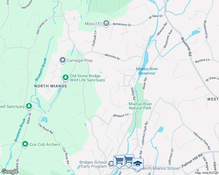 map of restaurants, bars, coffee shops, grocery stores, and more near 32 Barton Lane in Greenwich