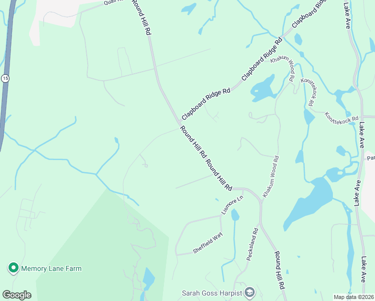 map of restaurants, bars, coffee shops, grocery stores, and more near 176 Round Hill Road in Greenwich