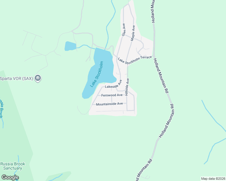 map of restaurants, bars, coffee shops, grocery stores, and more near 49 Lakeside Avenue in Hardyston Township