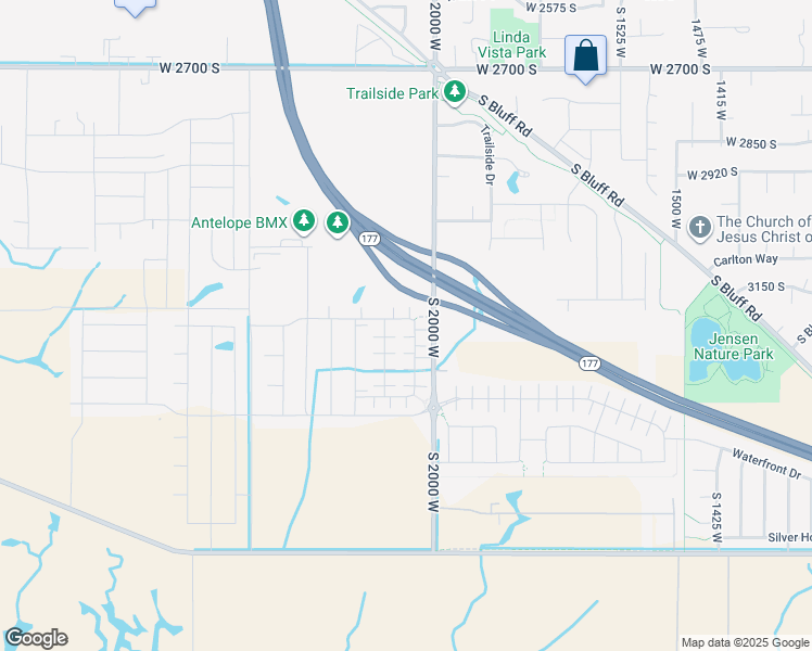 map of restaurants, bars, coffee shops, grocery stores, and more near 2051 West Lydia Lane in Syracuse