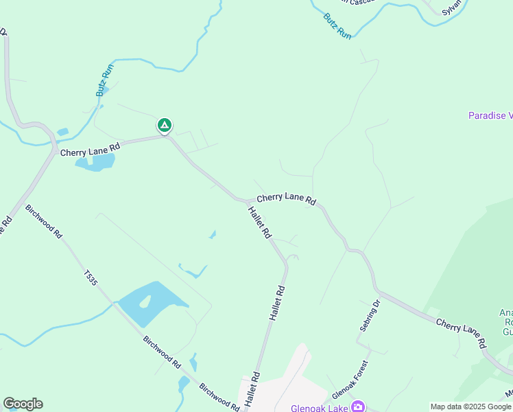 map of restaurants, bars, coffee shops, grocery stores, and more near 1170 Cherry Lane Road in East Stroudsburg