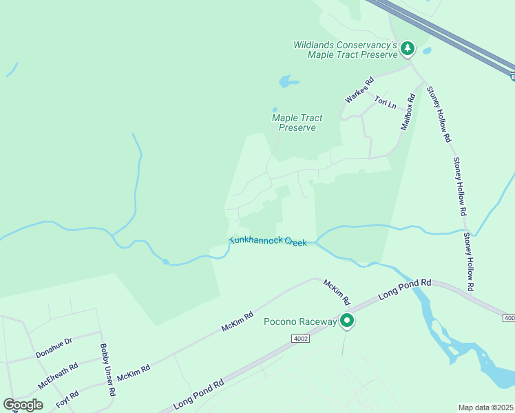 map of restaurants, bars, coffee shops, grocery stores, and more near 121 Marys Lane in Monroe County