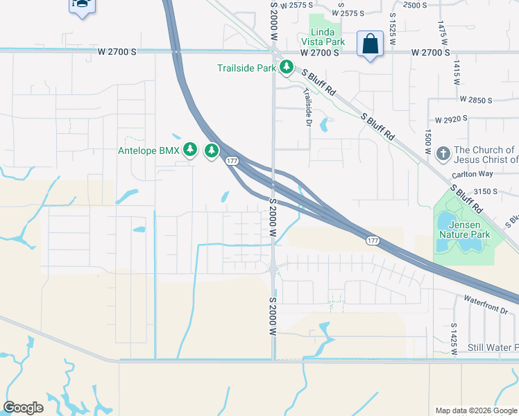 map of restaurants, bars, coffee shops, grocery stores, and more near 2052 West Lydia Lane in Syracuse