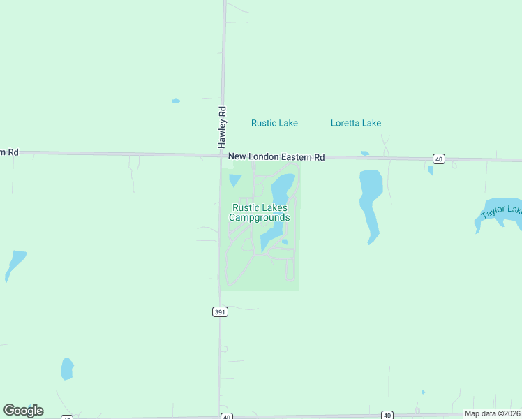 map of restaurants, bars, coffee shops, grocery stores, and more near 44901 New London Eastern Road in Sullivan