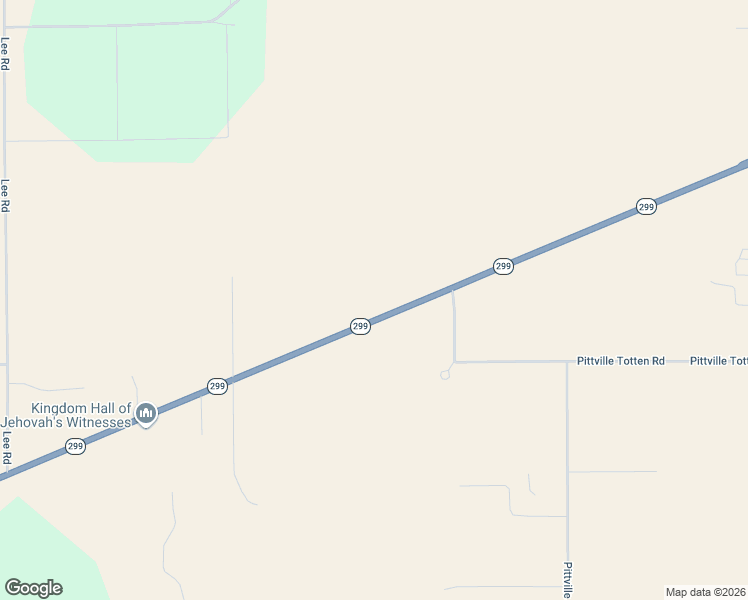 map of restaurants, bars, coffee shops, grocery stores, and more near 45526 California 299 in McArthur