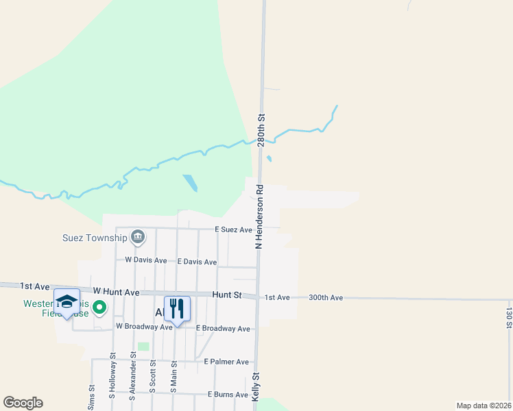 map of restaurants, bars, coffee shops, grocery stores, and more near 407 North Henderson Road in Alexis