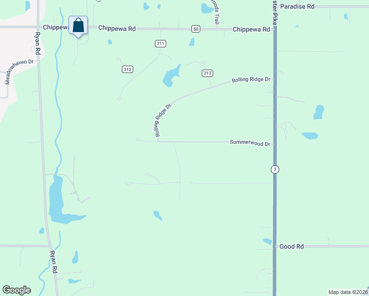 map of restaurants, bars, coffee shops, grocery stores, and more near 5290 Summerwood Drive in Seville