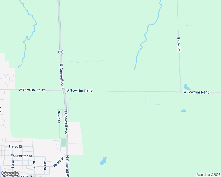 map of restaurants, bars, coffee shops, grocery stores, and more near 3430 West Townline Road 12 in Willard