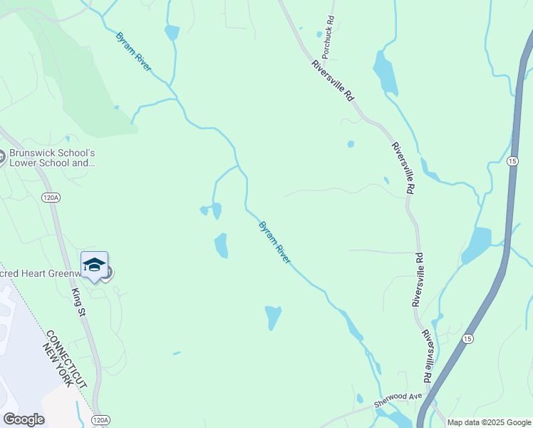 map of restaurants, bars, coffee shops, grocery stores, and more near 21 Hycliff Road in Greenwich