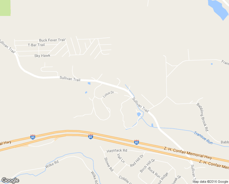map of restaurants, bars, coffee shops, grocery stores, and more near 9 Lotus Drive in Monroe County