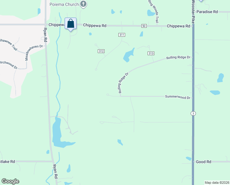 map of restaurants, bars, coffee shops, grocery stores, and more near 5325 Summerwood Drive in Seville
