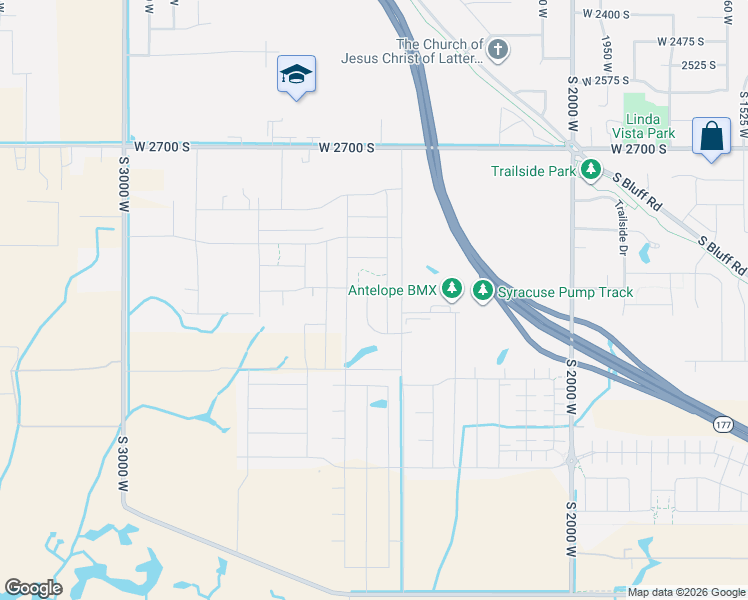 map of restaurants, bars, coffee shops, grocery stores, and more near 3045 South Lakeshore Drive in Syracuse