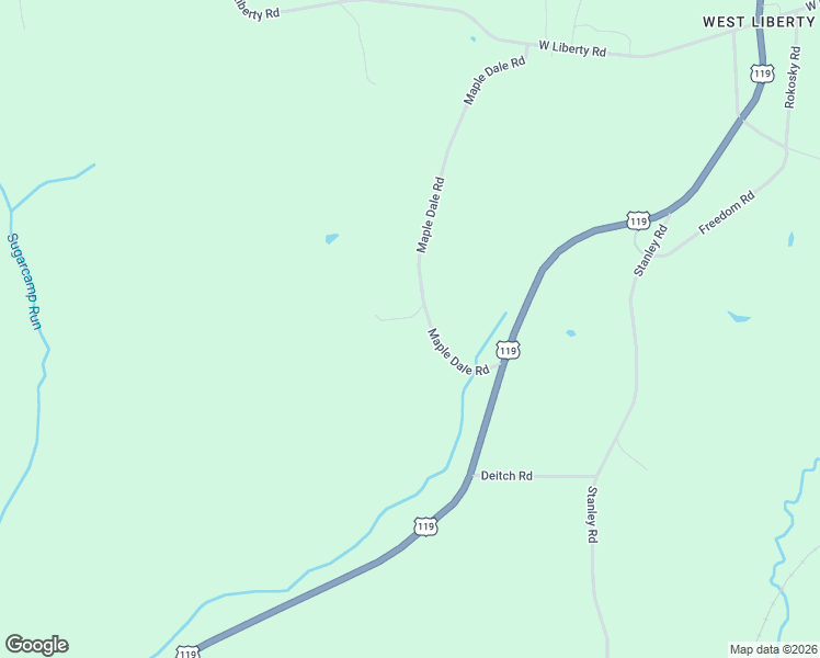 map of restaurants, bars, coffee shops, grocery stores, and more near 656 Maple Dale Road in DuBois