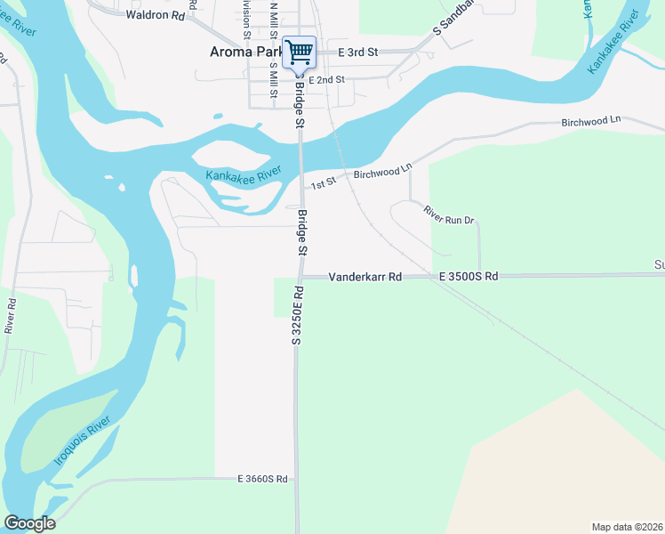 map of restaurants, bars, coffee shops, grocery stores, and more near 203 Vanderkarr Road in Saint Anne
