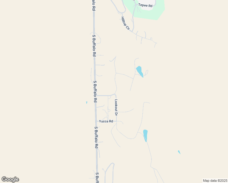 map of restaurants, bars, coffee shops, grocery stores, and more near 7121 Lookout Drive in Lincoln