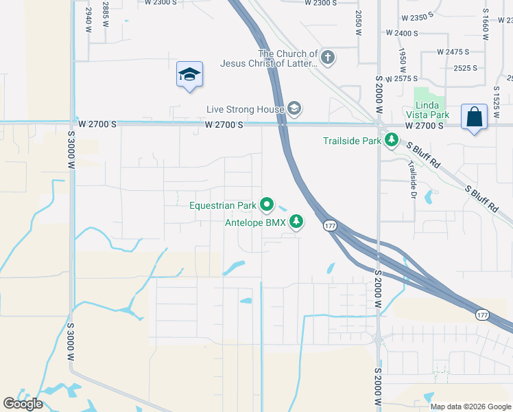 map of restaurants, bars, coffee shops, grocery stores, and more near 2961 2425 West Street in Syracuse