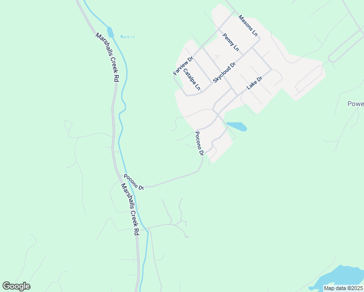 map of restaurants, bars, coffee shops, grocery stores, and more near 3210 Cottonwood Lane in East Stroudsburg