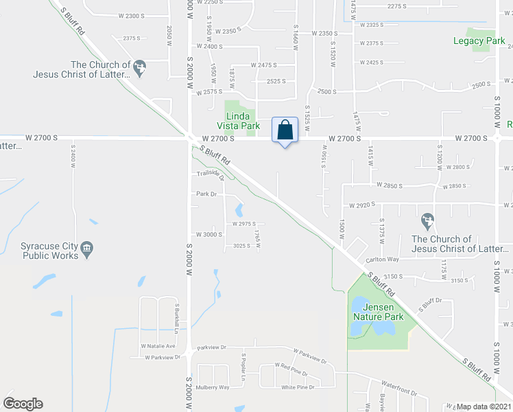 map of restaurants, bars, coffee shops, grocery stores, and more near 1797 Park Drive in Syracuse