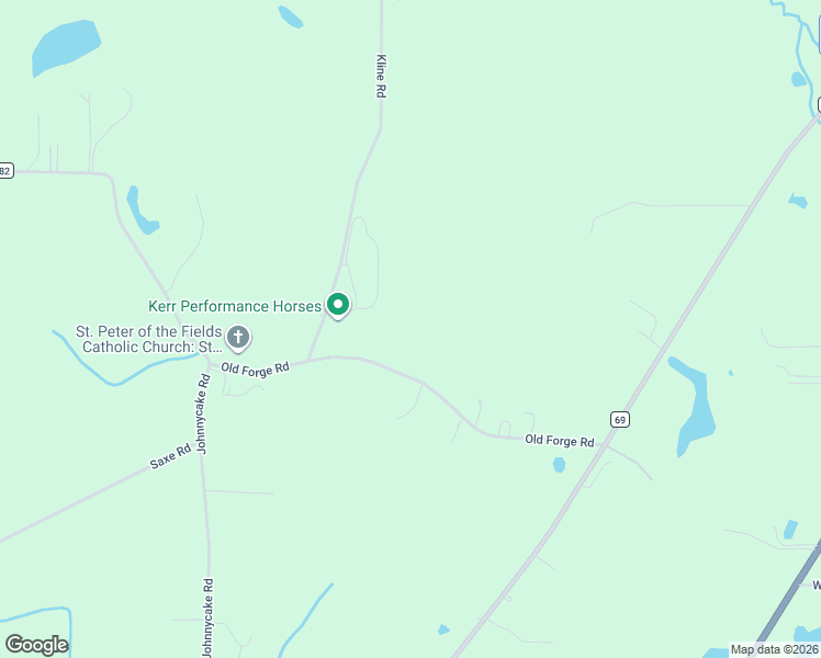 map of restaurants, bars, coffee shops, grocery stores, and more near 3637 Old Forge Road in Rootstown