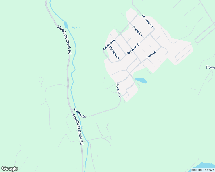 map of restaurants, bars, coffee shops, grocery stores, and more near 3114 Cliffside Drive in East Stroudsburg