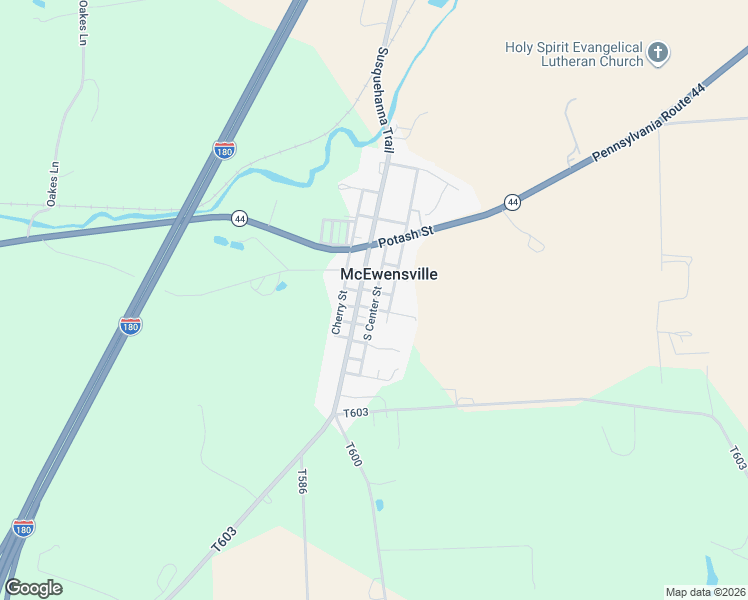 map of restaurants, bars, coffee shops, grocery stores, and more near in McEwensville