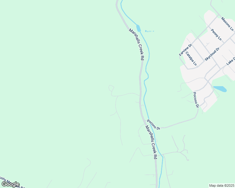 map of restaurants, bars, coffee shops, grocery stores, and more near 302 Dove Court in East Stroudsburg