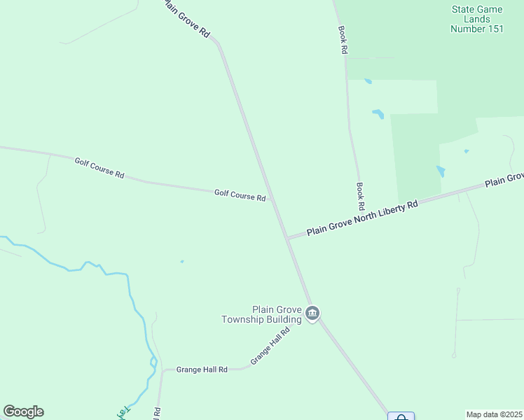 map of restaurants, bars, coffee shops, grocery stores, and more near 1352 Golf Course Road in Volant