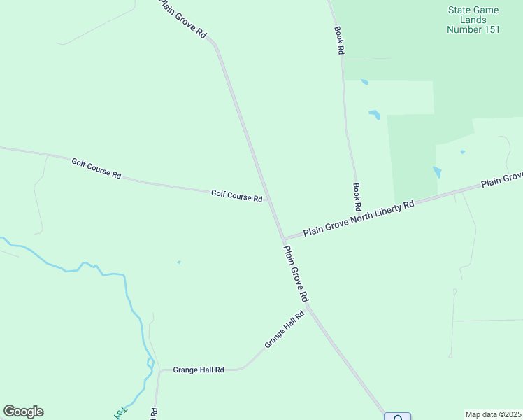 map of restaurants, bars, coffee shops, grocery stores, and more near 1352 Golf Course Road in Volant