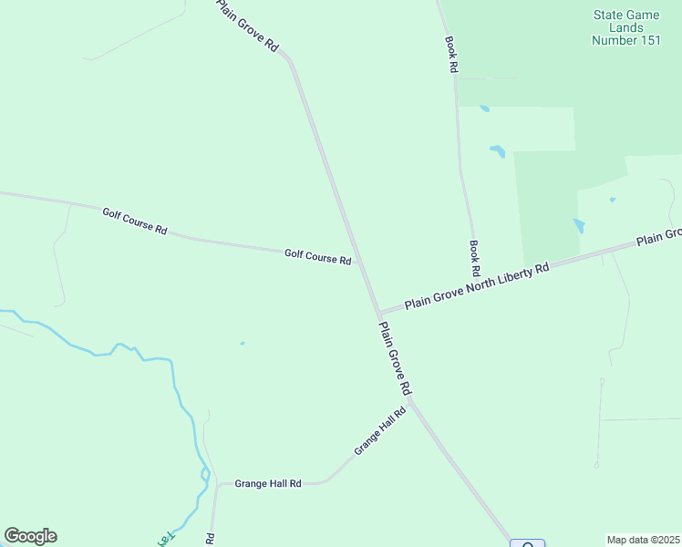 map of restaurants, bars, coffee shops, grocery stores, and more near 1352 Golf Course Road in Volant