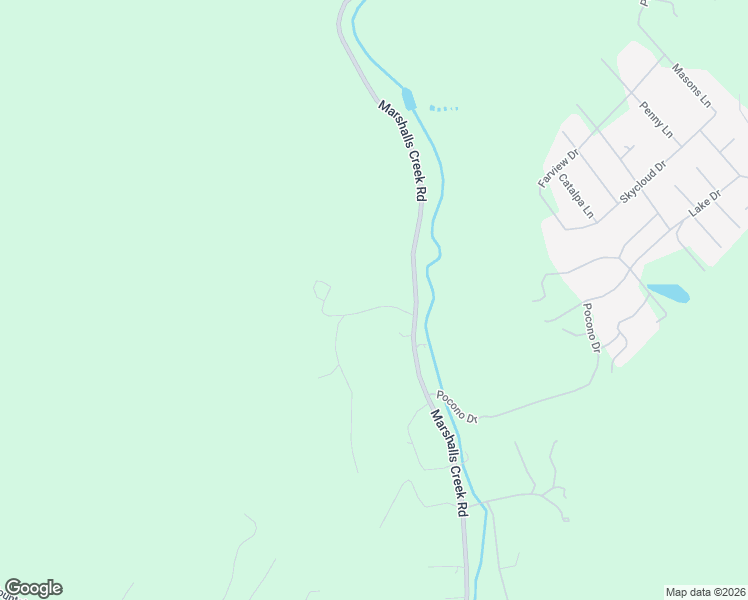 map of restaurants, bars, coffee shops, grocery stores, and more near 118 Robin Lane in East Stroudsburg