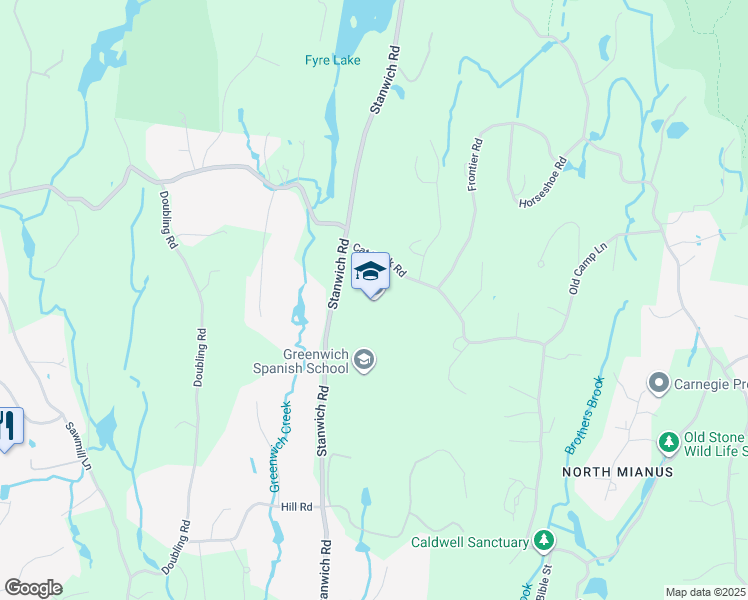 map of restaurants, bars, coffee shops, grocery stores, and more near 257 Stanwich Road in Greenwich