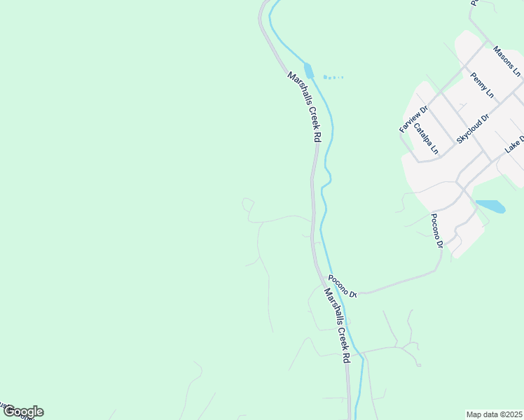 map of restaurants, bars, coffee shops, grocery stores, and more near 302 Dove Court in East Stroudsburg