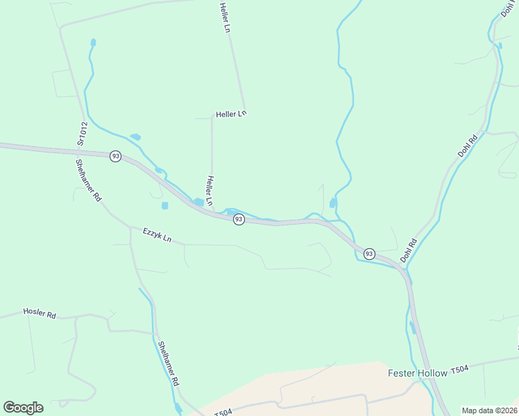 map of restaurants, bars, coffee shops, grocery stores, and more near 889 Pennsylvania 93 in Berwick