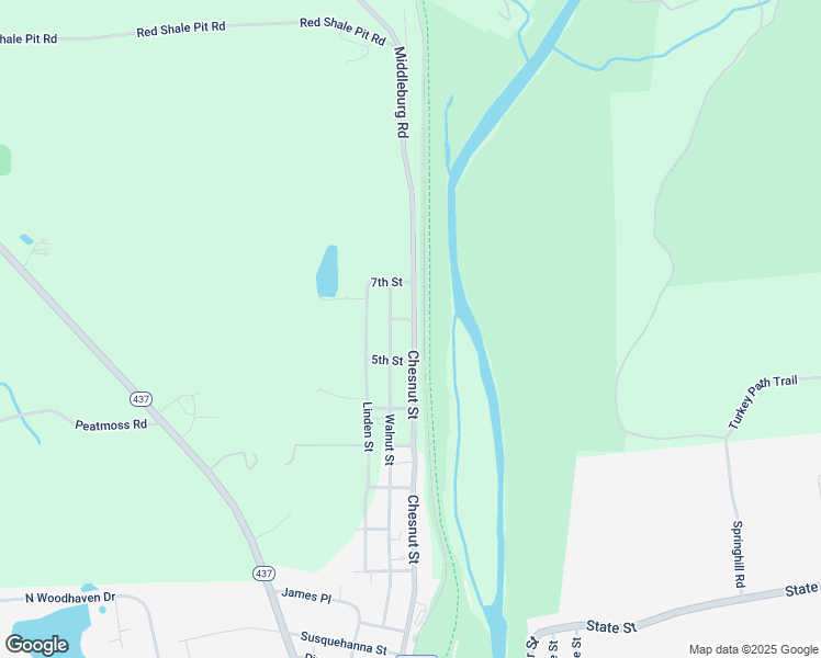 map of restaurants, bars, coffee shops, grocery stores, and more near 100 Middleburg Road in White Haven