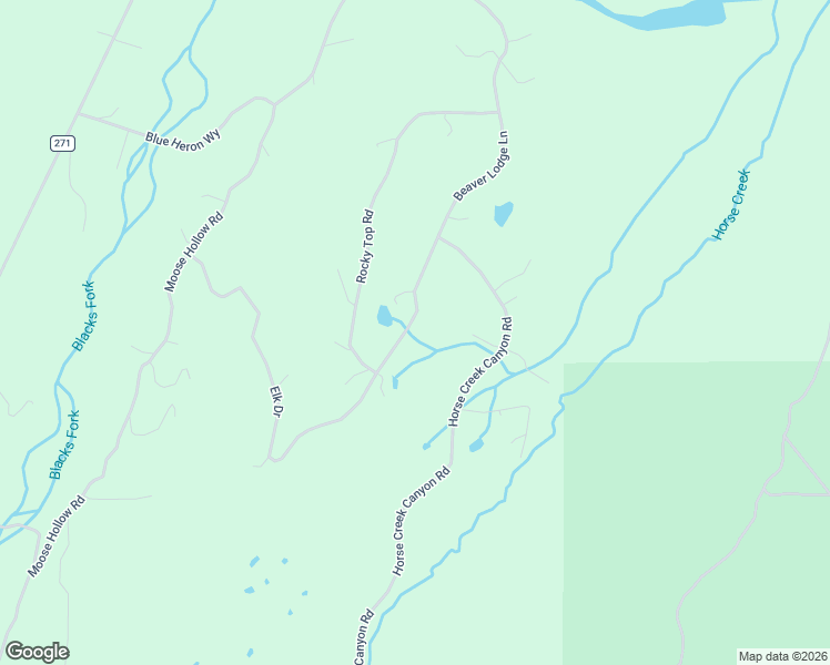 map of restaurants, bars, coffee shops, grocery stores, and more near Rocky Top Road in Robertson