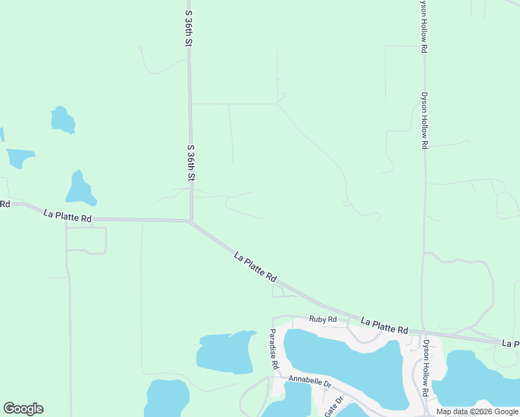 map of restaurants, bars, coffee shops, grocery stores, and more near 16421 South 36th Street in Bellevue