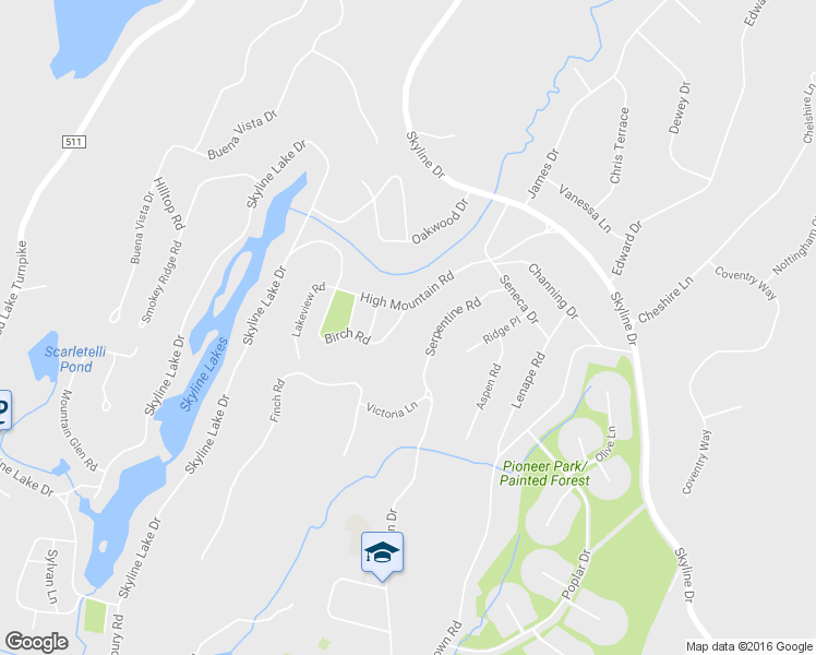 map of restaurants, bars, coffee shops, grocery stores, and more near 64 Birch Road in Ringwood