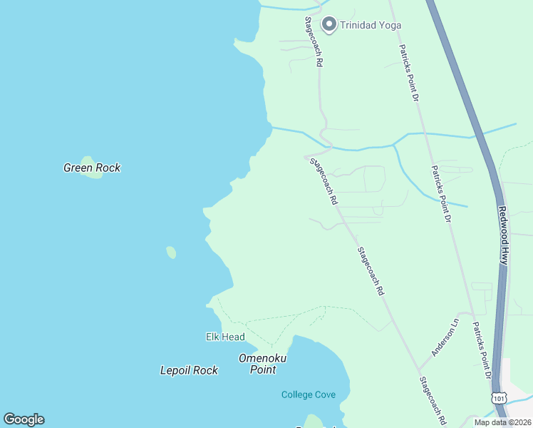 map of restaurants, bars, coffee shops, grocery stores, and more near 760 Stagecoach Road in Trinidad