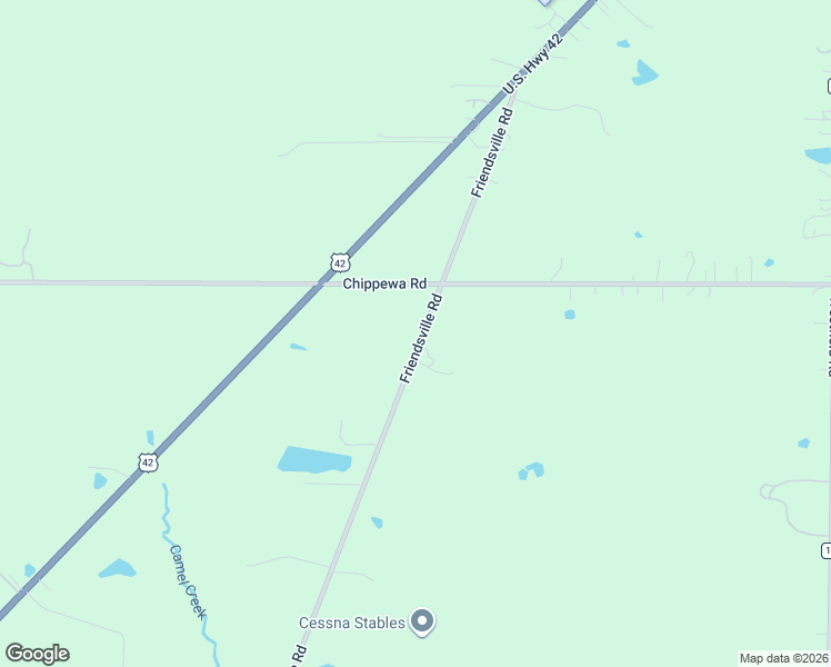 map of restaurants, bars, coffee shops, grocery stores, and more near 7318 Friendsville Road in Lodi