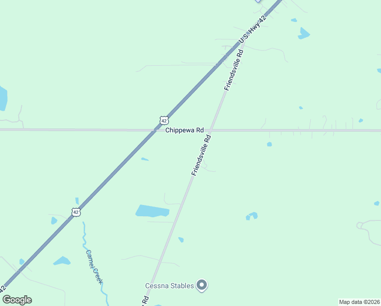 map of restaurants, bars, coffee shops, grocery stores, and more near 7318 Friendsville Road in Lodi