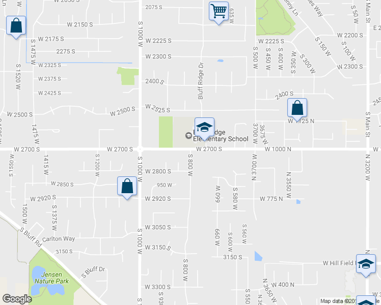 map of restaurants, bars, coffee shops, grocery stores, and more near 1993 South 800 West in Syracuse