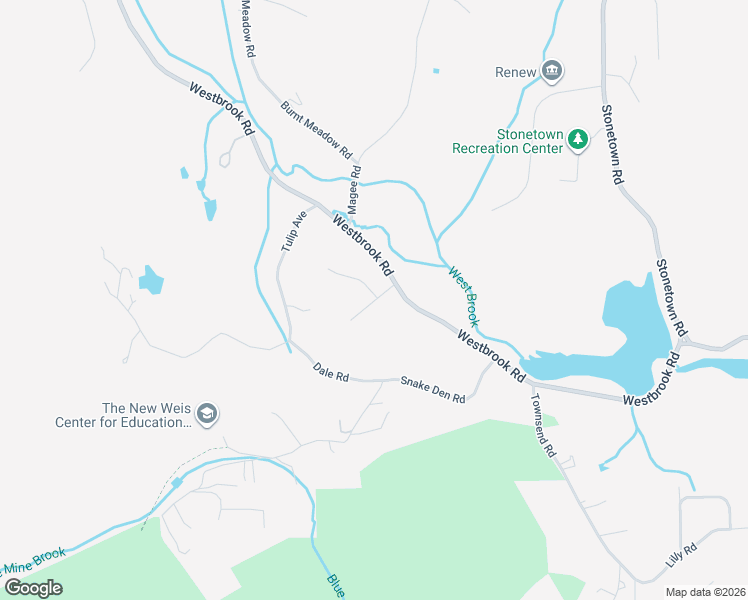map of restaurants, bars, coffee shops, grocery stores, and more near 455 West Brook Road in Ringwood