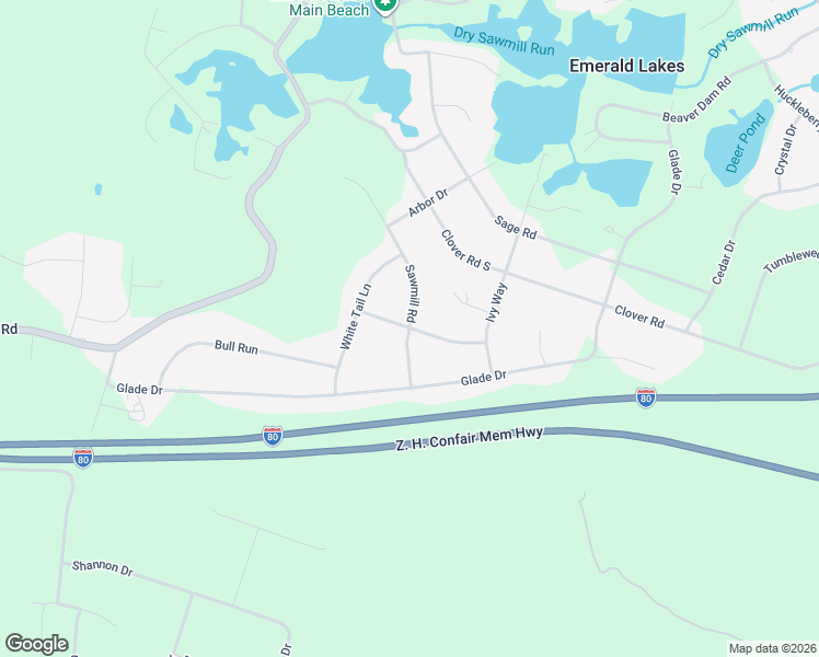 map of restaurants, bars, coffee shops, grocery stores, and more near 7160 Harvest Way in Long Pond
